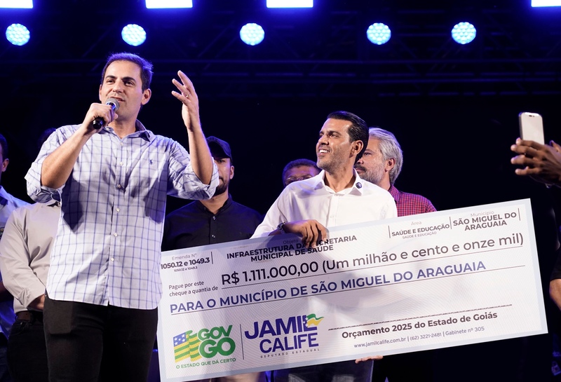 Jamil Calife celebra 67 anos de São Miguel do Araguaia e anuncia avanços na saúde e educação