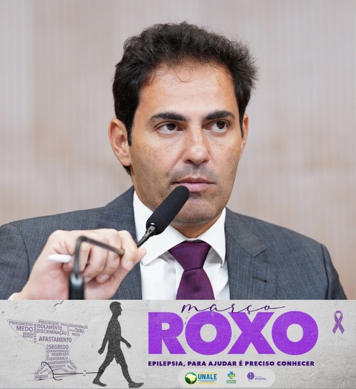 Jamil Calife promove conscientização sobre epilepsia no Março Roxo