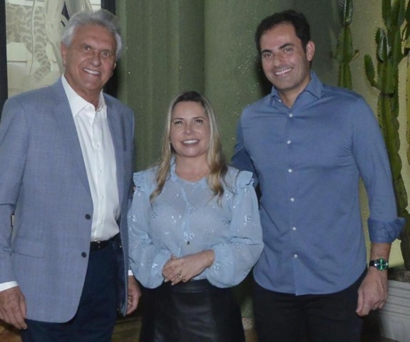 Jamil Calife fortalece parceria com prefeita de Iporá, Maysa Cunha