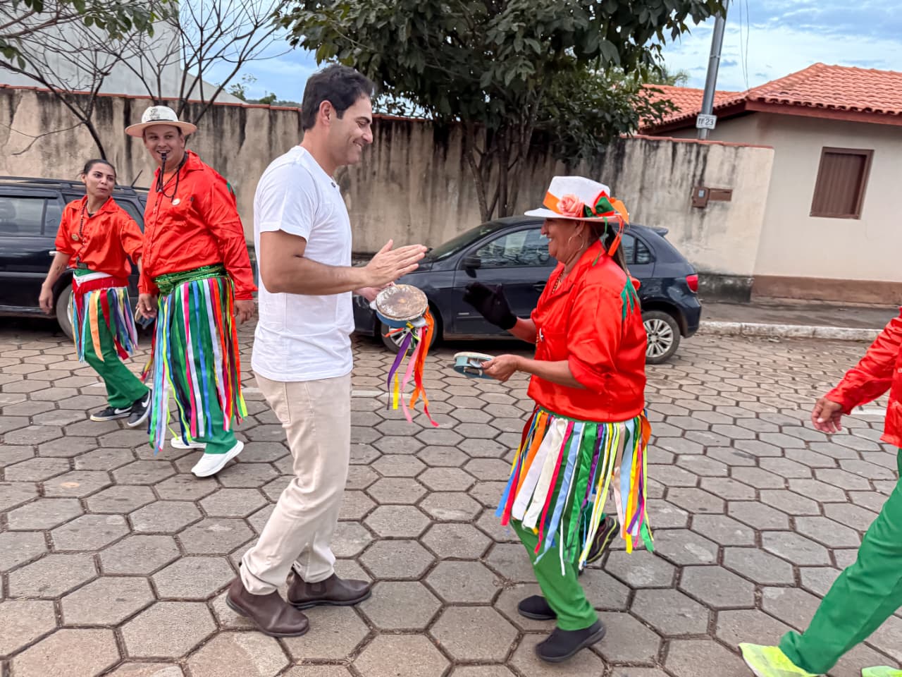 Três Ranchos: Jamil Calife prestigia a 79ª Festa em Louvor a Nossa Senhora do Rosário e reforça compromisso com o município