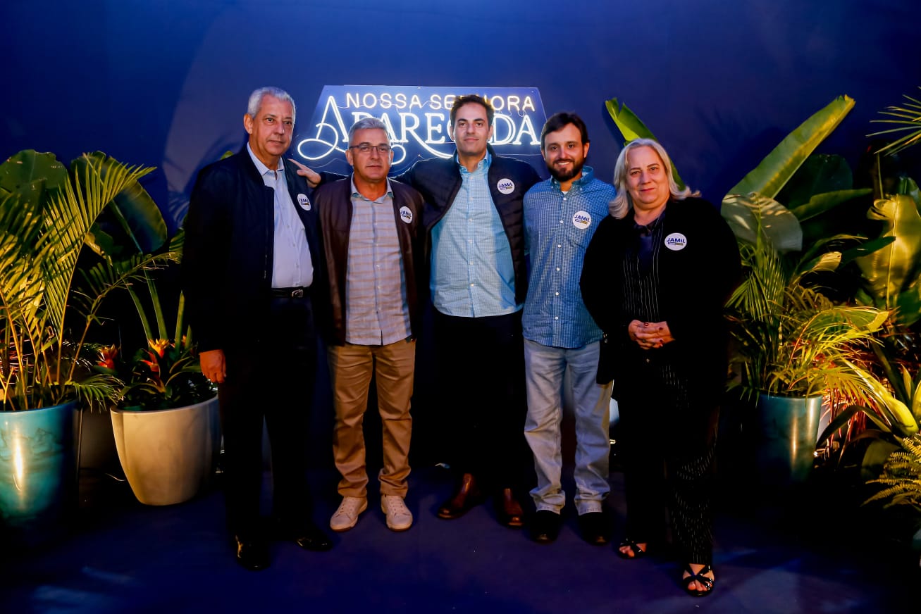 Davinópolis: Jamil Calife participa da tradicional festa de Nossa Senhora Aparecida e reencontra amigos e lideranças da região