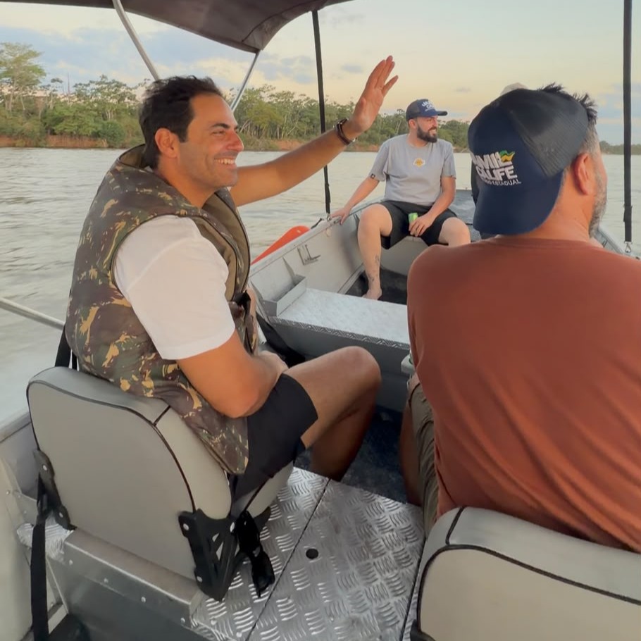 Deputado Jamil Calife visita Luiz Alves e destaca as belezas do Rio Araguaia