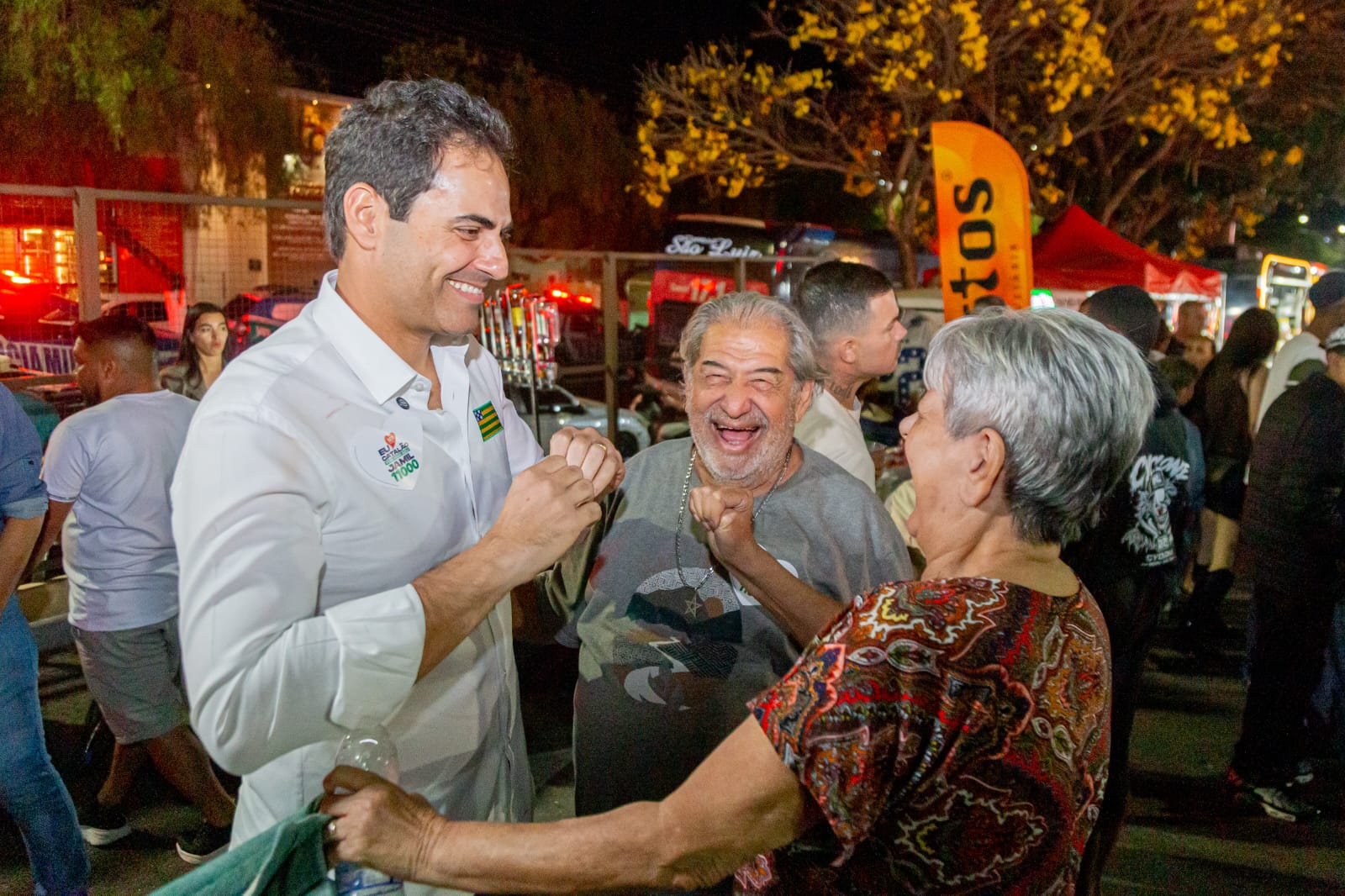 Jamil Calife celebra os 167 anos de Catalão ao lado da população em noite de festa com Nando Moreno