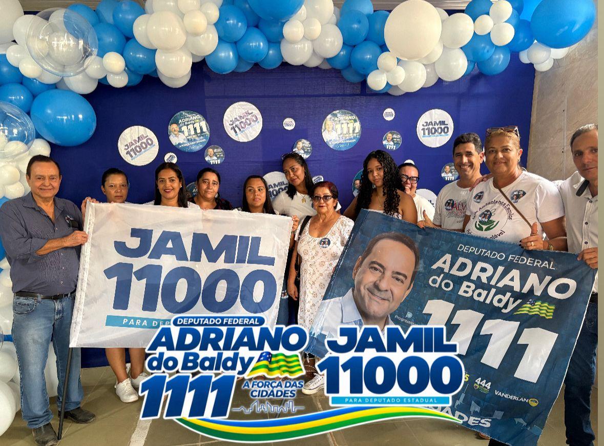 Comitê 11.000 é inaugurado em Niquelândia em apoio à reeleição de Jamil Calife