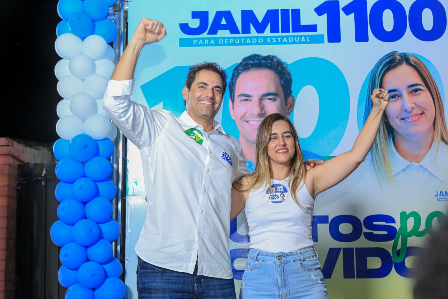 Ouvidor: Evento com Jamil e vereadora Suzana atrai centenas de pessoas e fortalece sua campanha a reeleição